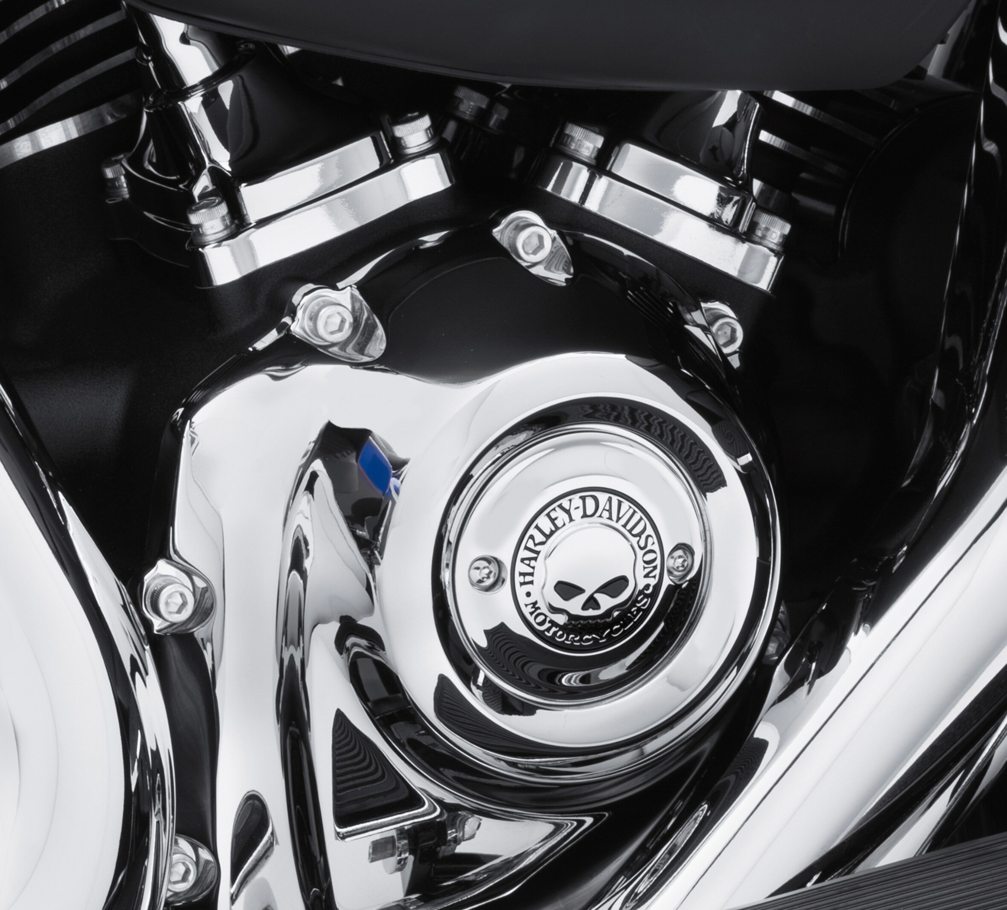 Harley-Davidson cap hat road king glide sportster willie g skull motorcycle